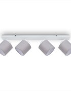 teppich.pl Lampa ścienno-sufitowa Alina jasnoszary