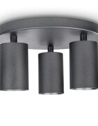 teppich.pl Lampa ścienno-sufitowa Vito czarny