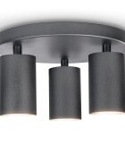 teppich.pl Lampa ścienno-sufitowa Vito czarny
