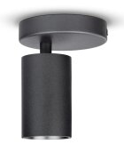 teppich.pl Lampa ścienno-sufitowa Vito czarny