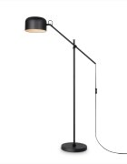 teppich.pl Lampa stojąca Bovel czarny