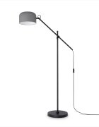 teppich.pl Lampa stojąca Bovel szary
