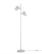 teppich.pl Lampa stojąca Caleo biały