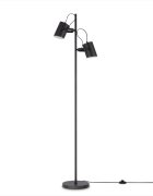 teppich.pl Lampa stojąca Caleo czarny