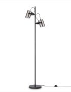 teppich.pl Lampa stojąca Caleo nikiel