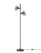 teppich.pl Lampa stojąca Caleo nikiel