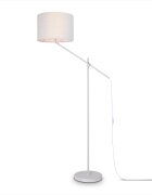 teppich.pl Lampa stojąca Tony beżowy