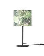 teppich.pl Lampa stołowa Elio ciemnozielony