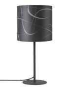 teppich.pl Lampa stołowa Elio czarny