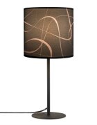 teppich.pl Lampa stołowa Elio czarny