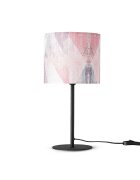 teppich.pl Lampa stołowa Elio różowy