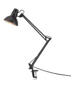 teppich.pl Lampa stołowa Eloise czarny