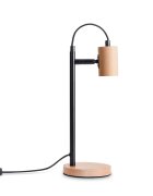 teppich.pl Lampa stołowa Orim brązowy