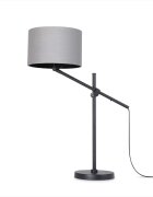 teppich.pl Lampa stołowa Tony szary