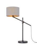 teppich.pl Lampa stołowa Tony szary