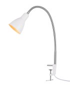 teppich.pl Lampa stołowa Veren srebro