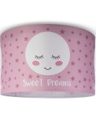 teppich.pl Lampa sufitowa Aleynia różowy