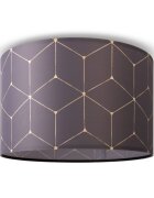 teppich.pl Lampa sufitowa Glow antracyt