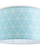 teppich.pl Lampa sufitowa Loro jasnoniebieski
