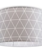 teppich.pl Lampa sufitowa Loro jasnoszary