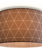 teppich.pl Lampa sufitowa Loro jasnoszary