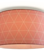 teppich.pl Lampa sufitowa Loro różowy