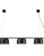 teppich.pl Lampa wisząca Bovel czarny