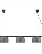 teppich.pl Lampa wisząca Bovel szary