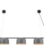 teppich.pl Lampa wisząca Bovel szary