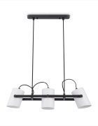 teppich.pl Lampa wisząca Caleo czarno-biały