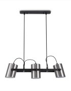 teppich.pl Lampa wisząca Caleo nikiel
