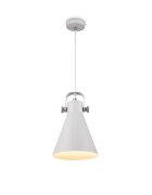 teppich.pl Lampa wisząca Caleo srebro