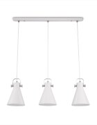 teppich.pl Lampa wisząca Caleo srebro