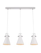 teppich.pl Lampa wisząca Caleo srebro