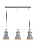 teppich.pl Lampa wisząca Caleo szary