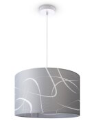 teppich.pl Lampa wisząca Glow jasnoszary