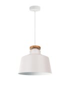 teppich.pl Lampa wisząca Jace biały