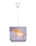 teppich.pl Lampa wisząca Julia jasnoniebieski