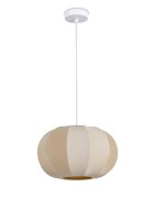 teppich.pl Lampa wisząca Klare beżowy