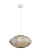 teppich.pl Lampa wisząca Klare beżowy