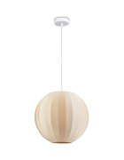 teppich.pl Lampa wisząca Klare beżowy