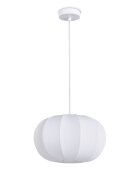 teppich.pl Lampa wisząca Klare biały
