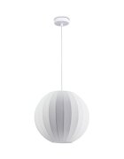 teppich.pl Lampa wisząca Klare biały