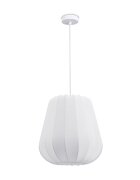 teppich.pl Lampa wisząca Klare biały