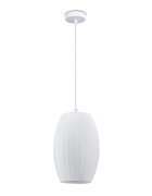 teppich.pl Lampa wisząca Klare biały