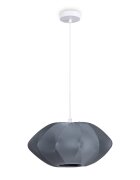 teppich.pl Lampa wisząca Klare jasnoszary