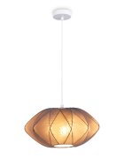 teppich.pl Lampa wisząca Klare jasnoszary