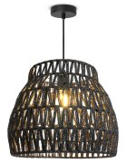 teppich.pl Lampa wisząca Loro czarny