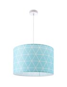 teppich.pl Lampa wisząca Loro jasnoniebieski