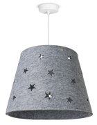 teppich.pl Lampa wisząca Loro jasnoszary